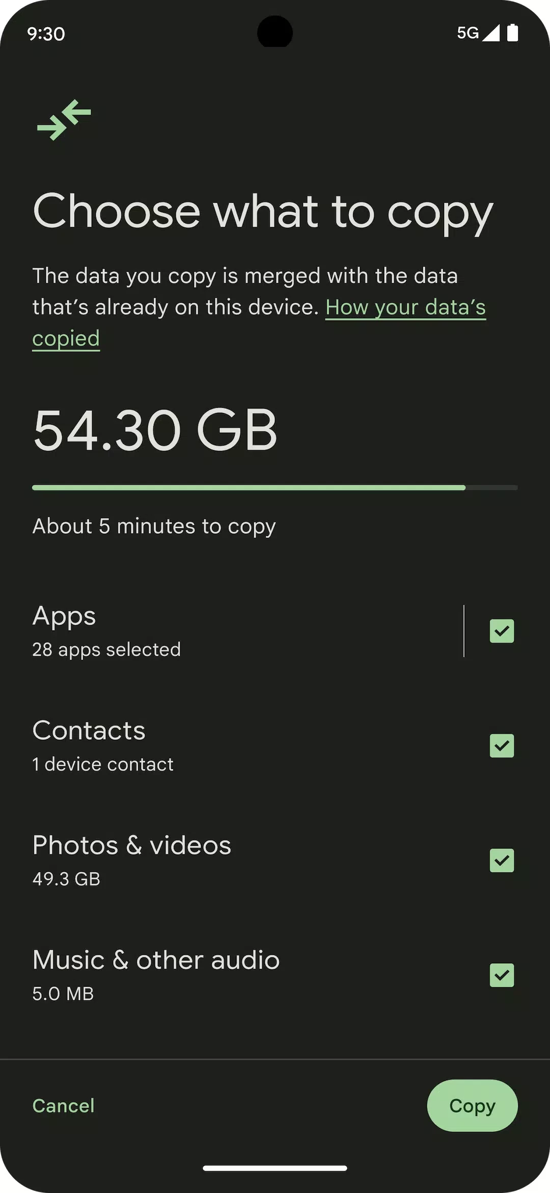 Android Switch — Screenshot 5